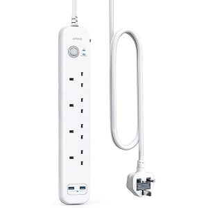 Anker Power Extend Strip 4AC+2 USB-A PIQ - White | AN.A9141K21.WT