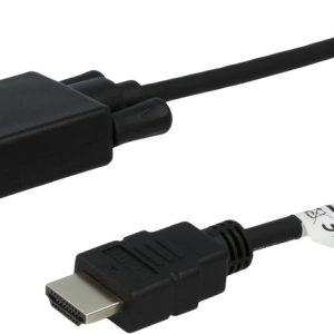 HDMI TO VGA Adapter Cable1.8M Black