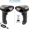 NETUM Wireless Barcode Scanner, 2 in 1 2.4G Wireless - Image 3