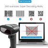 NETUM Wireless Barcode Scanner, 2 in 1 2.4G Wireless - Image 6