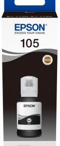 EPSON 105  EcoTank Ink Bottle Black - IBSouq