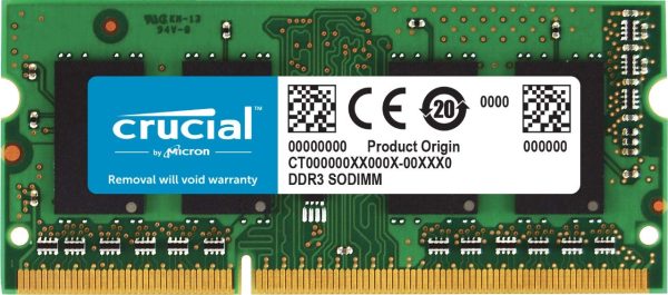 DDR3 RAM 4GB 1600Mhz Crucial Laptop