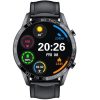 Xcell Classic-3Talk Smart Watch Black With Black Leather Strap - Image 3
