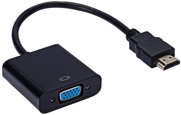 HDMI TO VGA Adapter Black