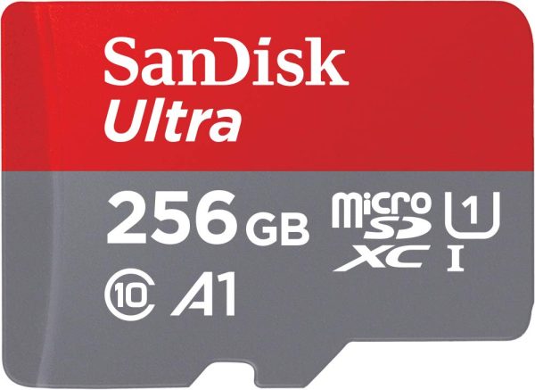 SanDisk Ultra microSD UHS-I Card 256GB, 120MB/s R