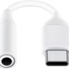 Samsung EE-UC10 USB-C Headset jack Adapter to 3.5mm Ultra Audio AUX female Jack - White - Image 2