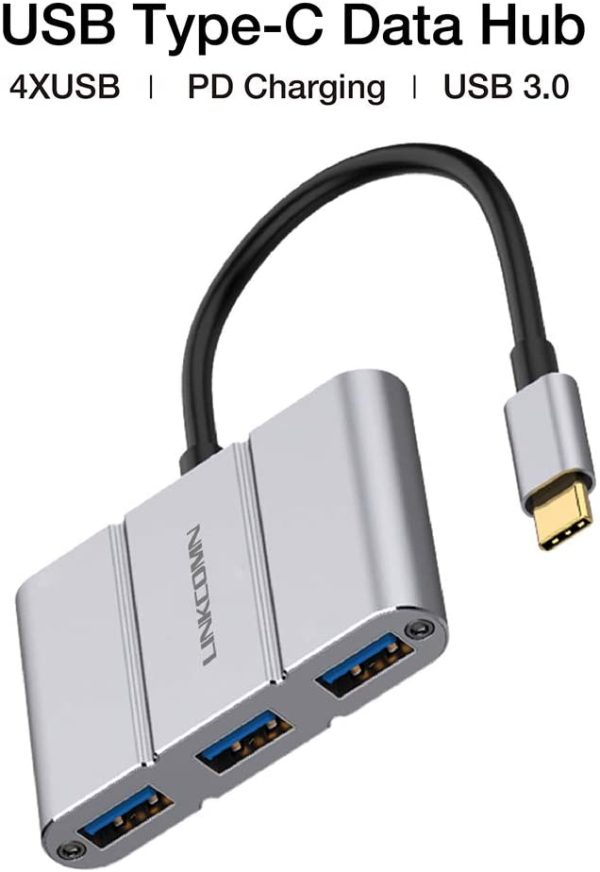 Linkcomn Usb Type-C To 4 Port Usb Data Hub (LC-SA03)