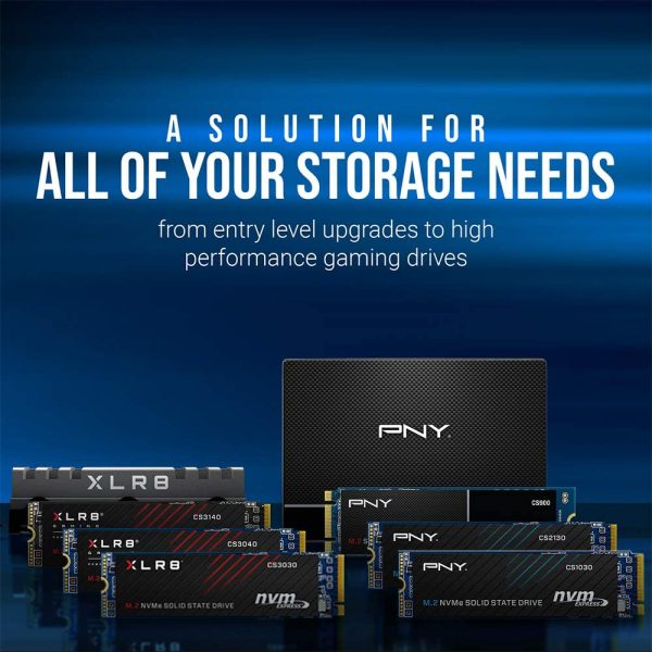 Pny CS1030 500gb M.2 Nvme PCIe Gen3 X4 Internal Solid State Drive - Image 2