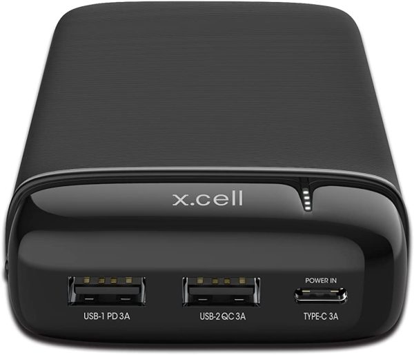 X.CELL Fast Charging Power Bank with Power Delivery USB-C 20W 20000mAh - Image 4