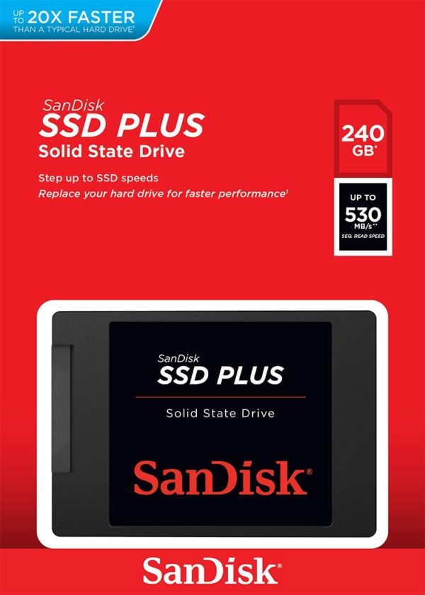 SanDisk SSD PLUS 240GB Internal SSD