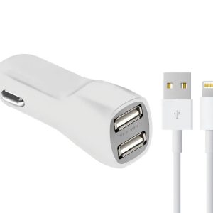 Nyork Lightning Dual Port Car Charger (Cc-630)