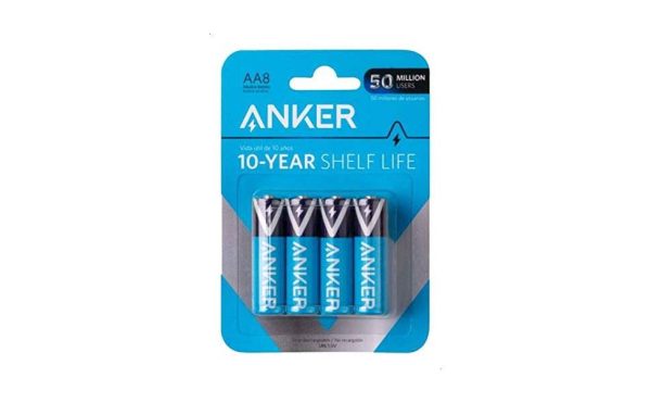 ANKER AA Alkaline Batteries 4-PACK Black/Blue