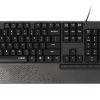 Rapoo Combo Wired Keyboard & Mouse  Nx2000 Black
