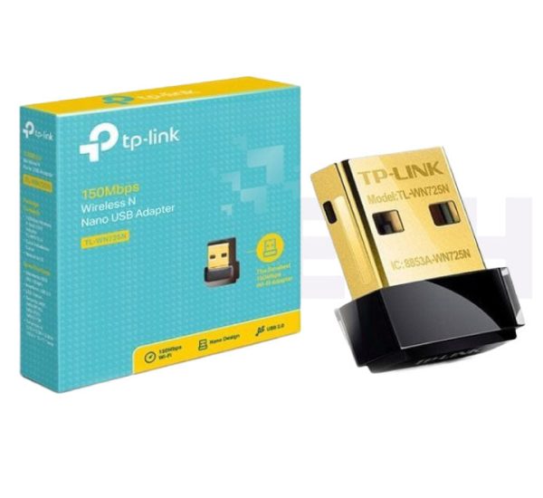 TP-Link 150Mbps Wireless N Nano USB Adapter (WN725N)