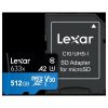 Lexar 512GB MicroSD Card 633X with Adapter - Image 2