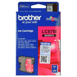 Brother LC67 Magenta Ink Cartridge