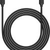 RiverSong USB C to USB C Cable 1.8M Hercules C2 Black (CT40) - Image 2