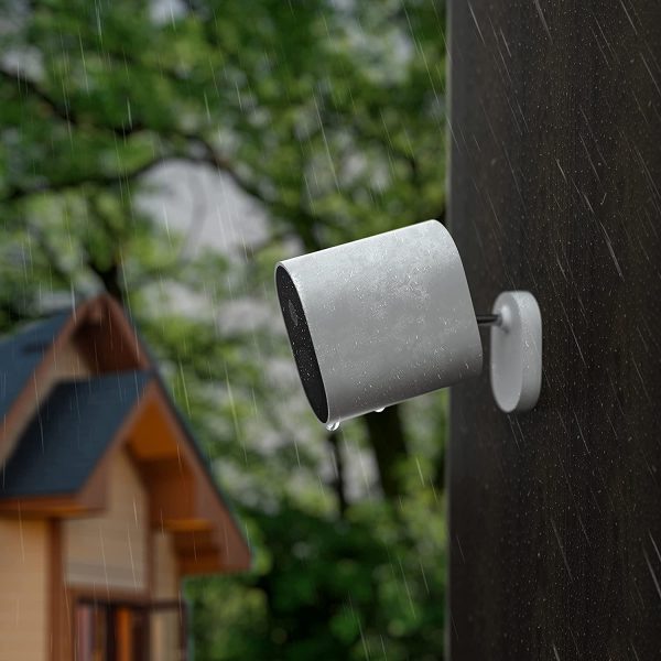 ⁦Xiaomi Mi Wireless Outdoor Camera 1080p 90 Days Battery Life White (MWC14)⁩ - الصورة ⁦2⁩