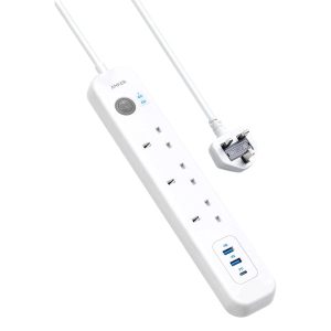 Anker Powerextend Usb-C Strip 3 Ac + 2 Usb-A + 1 Usb-C 2M White (A9136K21)