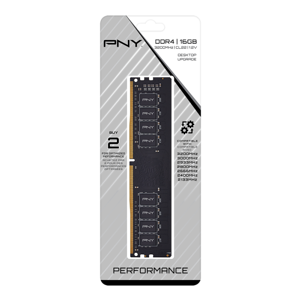 PNY Desktop DDR4 16GB RAM 3200MHz