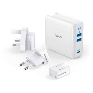 Anker Powerport III 3-port USB-C 2 port & USB-A 1 port 65W ELITE