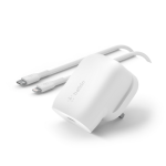 Belkin Boost Charge Wall Charger with PPS+USB-C Cable with Lightning Connector 30w usb-c
