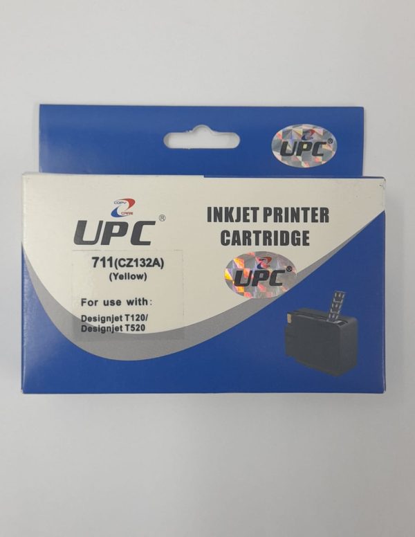 UPC INK CATRIDGE 711 Yellow (CZ131)