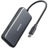 Anker 3 in 1 PowerExpand Multi Function USB-C PD Hub Gray (A8339HA1)