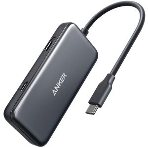 Anker 3 in 1 PowerExpand Multi Function USB-C PD Hub Gray (A8339HA1)