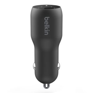 Belkin Dual Car Charger with PPS 37W