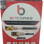 Bitcorez Utp Cat 8 Patch Cords Pvc White