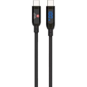 Swiss Military USB-C toUSB-C 100W 2 Mtr