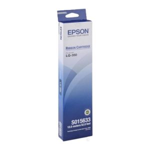 Epson Genuine Black Ribbon Cartridge (LQ-350 , 300+, 300+II)