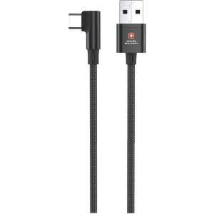 Swiss Military USB-A to USB-C 60W 2 Mtr