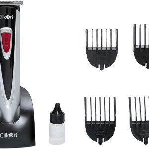 Clikon 5 in 1 Rechargable Hair Trimmer Black and Grey