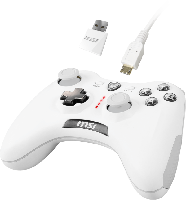 MSI Force GC30 V2 Wireless Gaming - White - Image 4