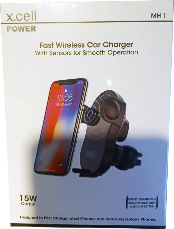 X.CELL Fast Wireless Car Charger 15W Output MH1