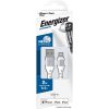 Energizer Ultimate Metal Braided Nylon Cable Lightning USB (2M) - Image 2