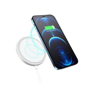 RiverSong Power Flux Magnetic Wireless Charger 1.2M 15W Silver (AD87)