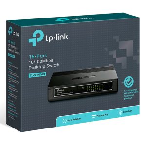 Tp-Link 16-Port 10/100 Mbps Switch (SF1016D)